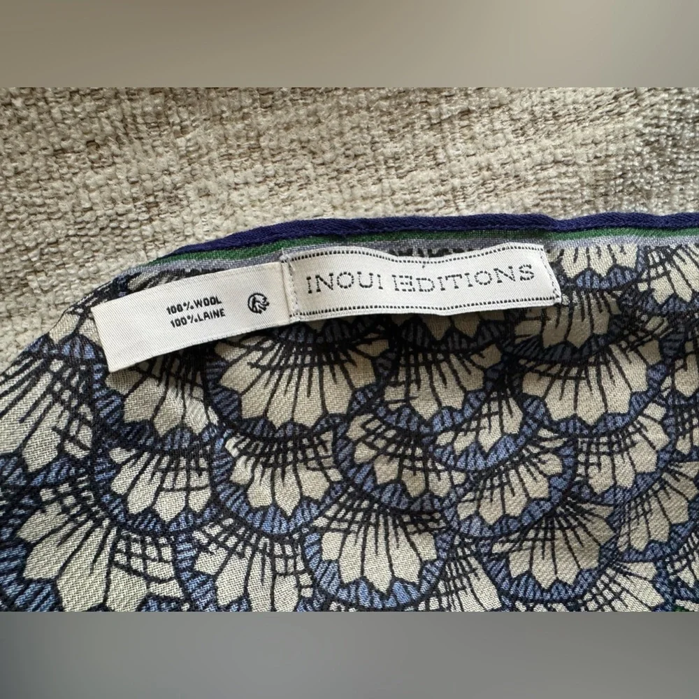 INOUI EDITIONS SCARVES
Green Blue - Picture 6 of 6